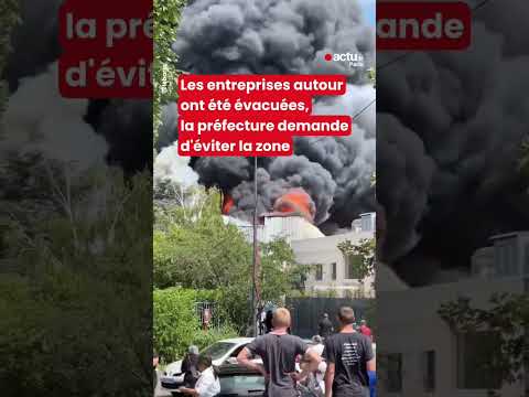 Lire la suite à propos de l’article Bobigny,Spectaculaire incendie à Bobigny
