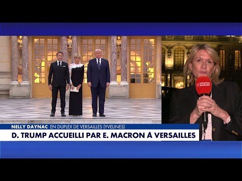 Lire la suite à propos de l’article (Versailles): Donald Trump accueilli par Emmanuel Macron à Versailles